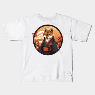 Japanese Shiba Inu Kids T-Shirt